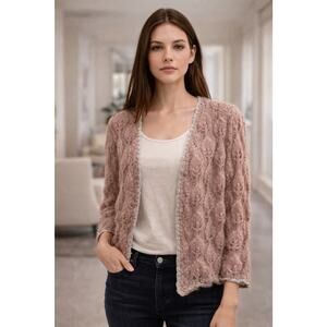 Manoush Mohair Cardigan Silk Lining